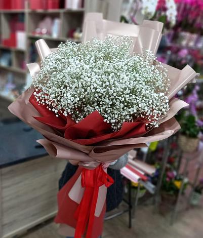Букет цветов из: Гипсофила в Туринске