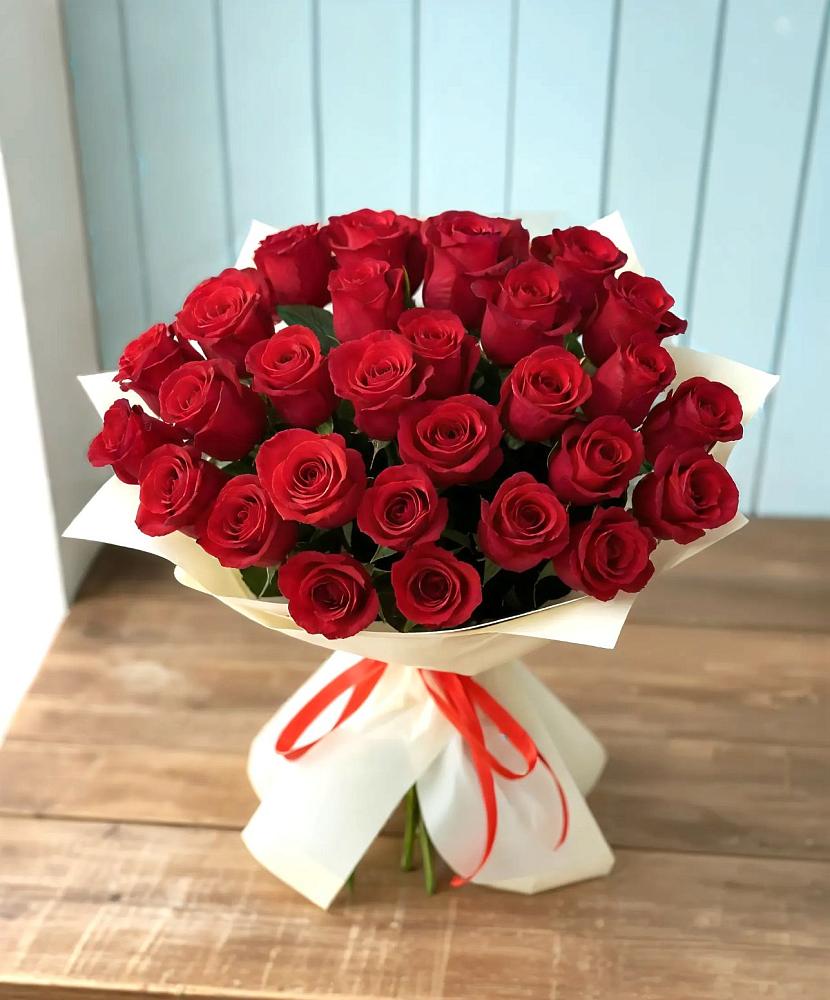 Букет 29 Красных роз в Туринске