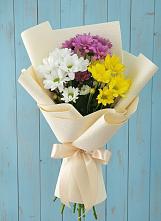 Букет цветов из:  Хризантемы в Туринске