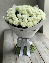 Букет 35 Белых роз в Туринске