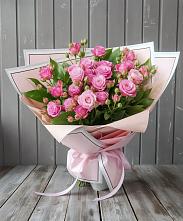 Букет Розовый кустик в Туринске