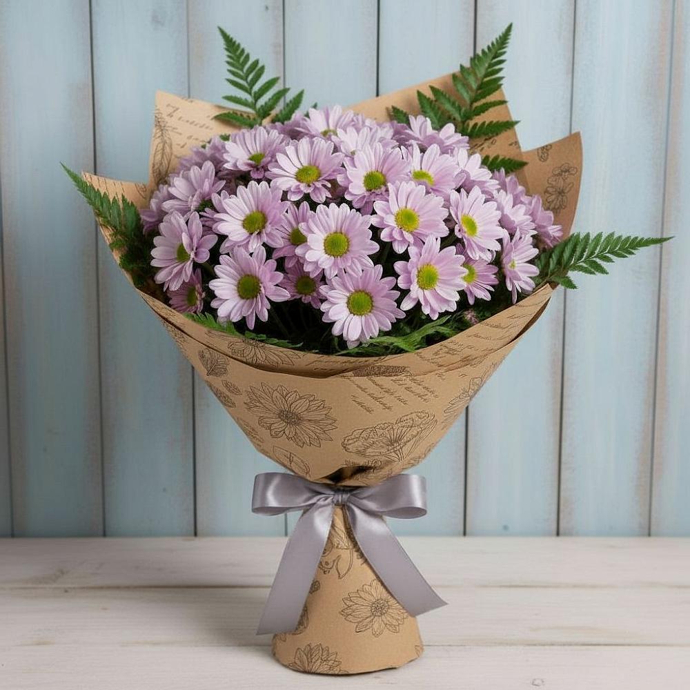 Букет цветов из: Хризантемы в Туринске