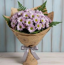 Букет цветов из:  Хризантемы в Туринске
