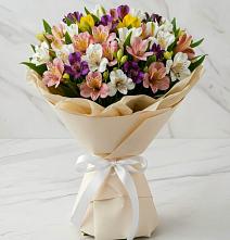 Букет цветов из:  Альстромерии в Туринске