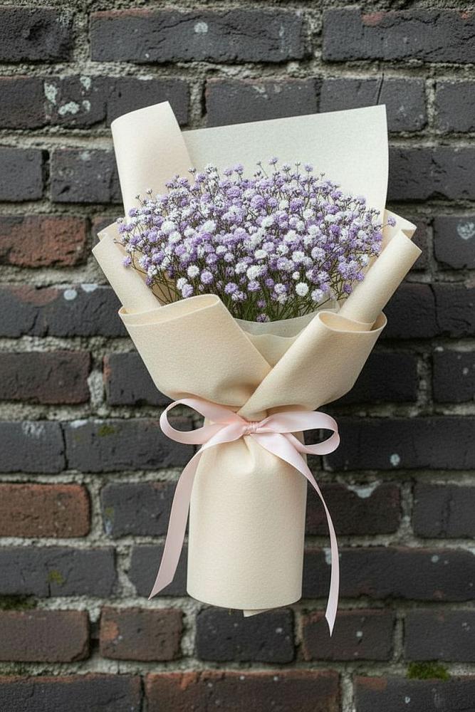 Букет цветов из: Гипсофила в Туринске