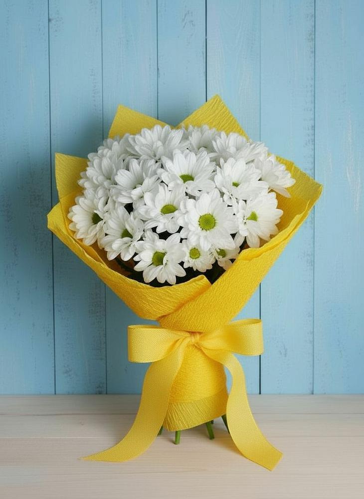 Букет цветов из: Хризантемы в Туринске