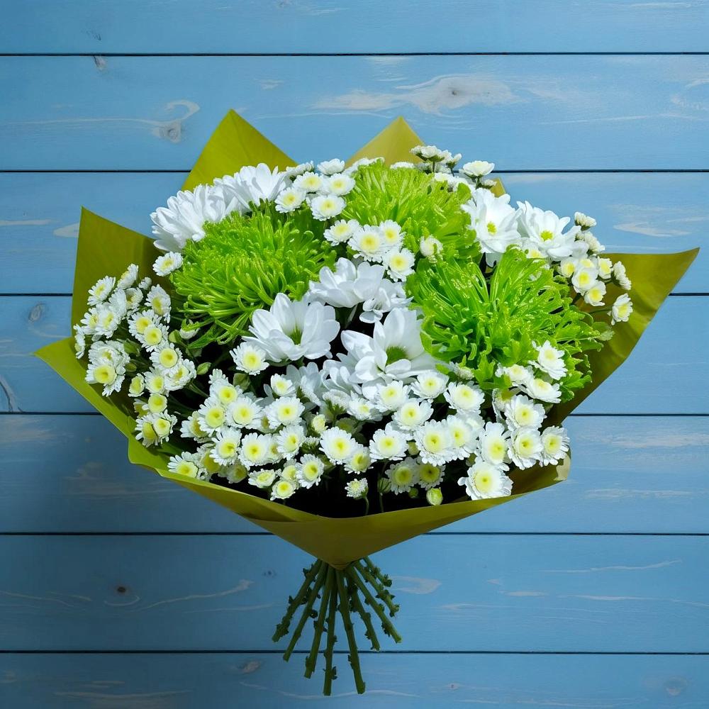 Букет цветов из: Хризантемы в Туринске