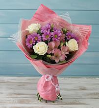 Букет цветов из:  Герберы #REPLACE_PRED# Туринске