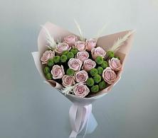 Букет цветов из:  Розы и Хризантемы в Туринске