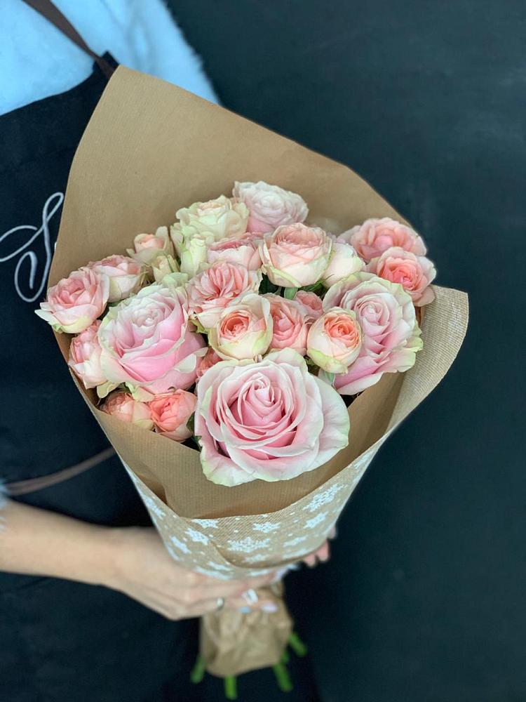 Букет цветов из: Хризантемы и Розы в Туринске