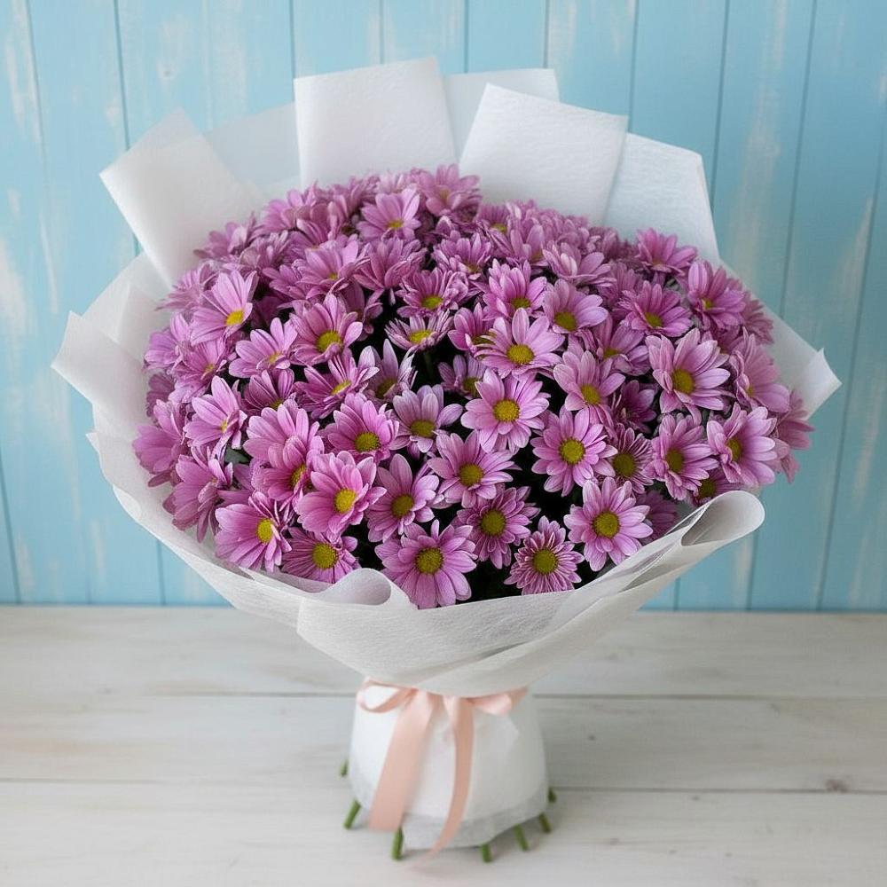 Букет цветов из: Хризантемы в Туринске