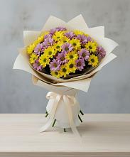 Букет цветов из:  Хризантемы в Туринске