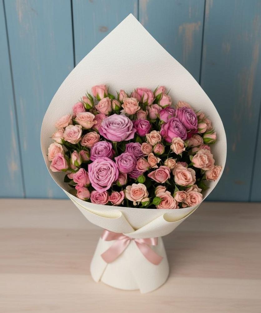 Букет цветов из: Розы в Туринске