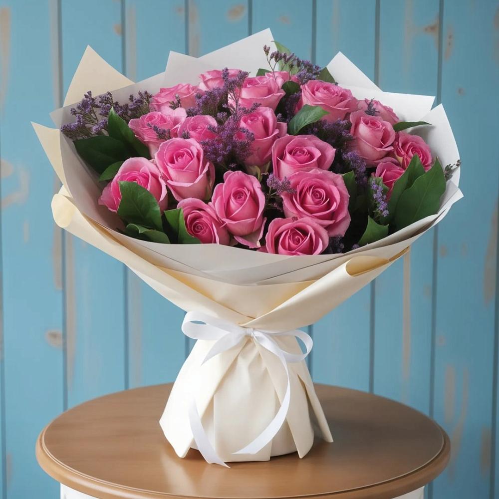 Букет цветов из: Розы в Туринске